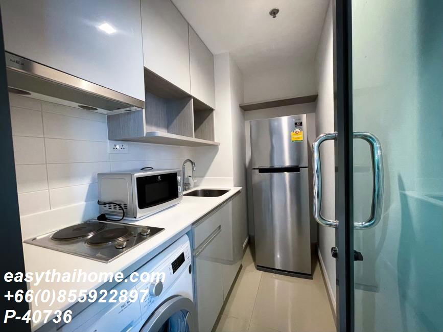 รูป P-40736 ให้เช่าคอนโด ไอดีโอ โมบิ พระราม 9 Huai Khwang, Bangkok พร้อมอยู่ ราคาถูก Line Id @easythaihome 085-592-2897 - รูปที่ 7/11