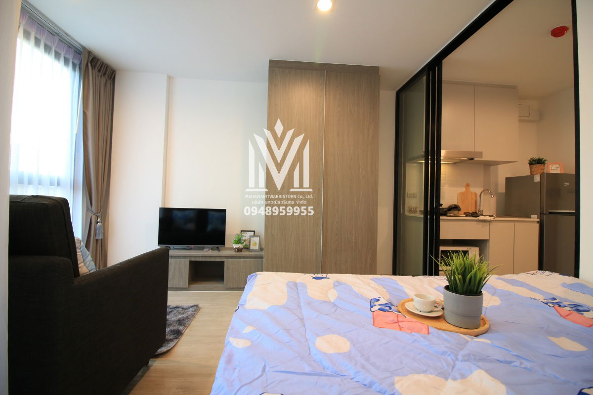 รูป ให้เช่า The Matt Condo sukumvit 101/1 ค่าเช่า 8,000 บาท  ห้องพร้อมเข้าอยู่เลย   , ตึกทรูดิจิทัล  🚝 ใกล้รถไฟฟ้า BTS ปุณณวิถี  - รูปที่ 5/11