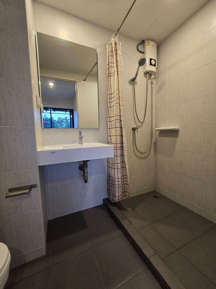 รูป ให้เช่าไอคอนโด กรีนสเปซ สุขุมวิท77 washing machine in room Line ID 0619636888 - รูปที่ 6/12