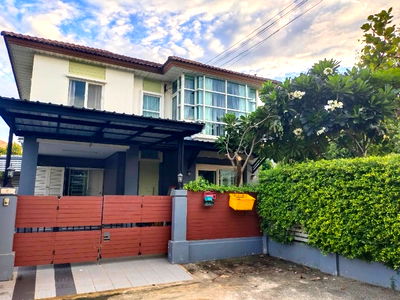 เช่าบ้านเดี่ยว นนทบุรี : 22,000- (รวมค่าส่วนกลาง) 🏡 ให้เช่าบ้านเดี่ยว 2 ชั้น หมู่บ้านพฤกษาวิลเลจ 5 บางใหญ่  นนทบุรี บ้านเลขที่ดี เลข 68