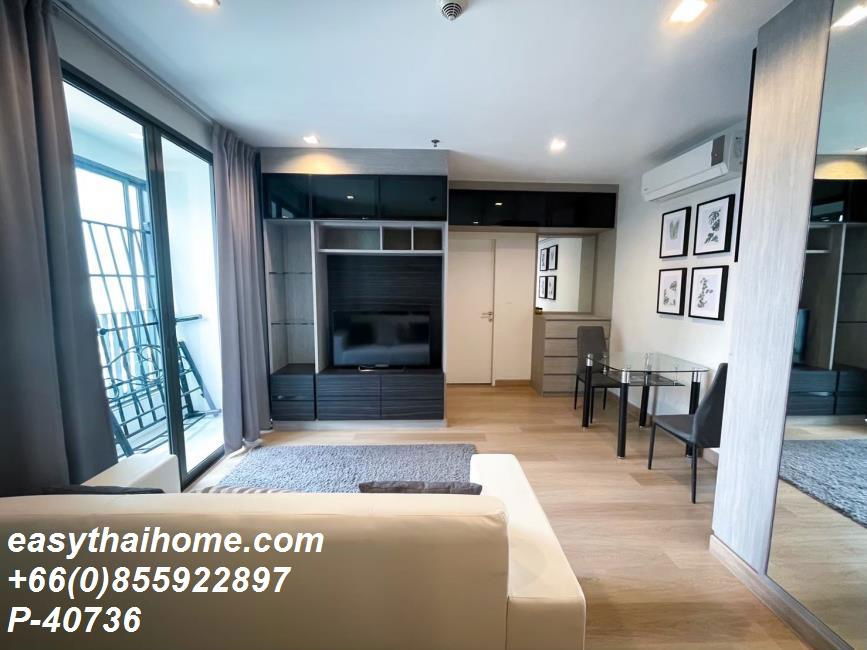 รูป P-40736 ให้เช่าคอนโด ไอดีโอ โมบิ พระราม 9 Huai Khwang, Bangkok พร้อมอยู่ ราคาถูก Line Id @easythaihome 085-592-2897 - รูปที่ 3/11