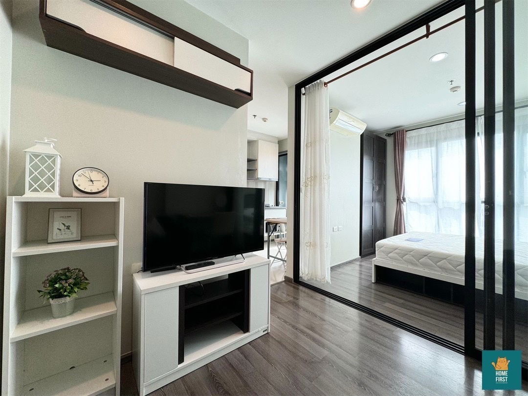 รูป ให้เช่า The Base Park West 26 ตรม. พร้อมเฟอร์ฯ 12,000 บาทต่อเดือน - รูปที่ 2/10