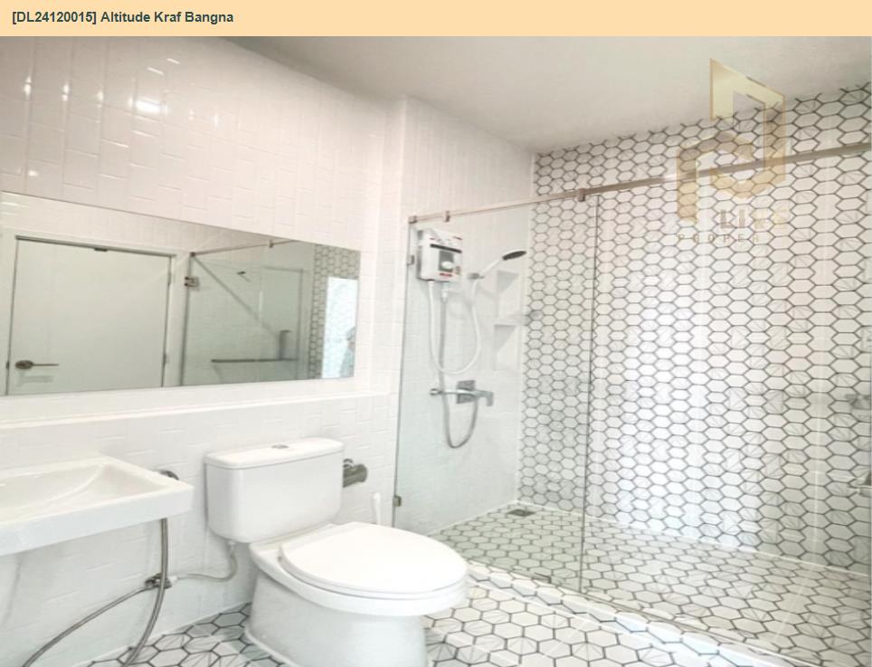 picture DL24120015 Condo for rent, Altitude Kraf Bangna near BTS Bang Na, ready to move in, call urgently 0656133286 LineID @655ebbvc - 8/9