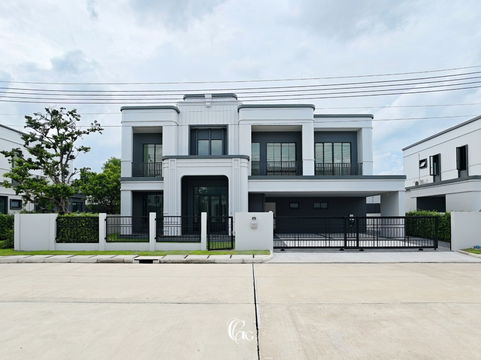 บ้านใหม่ มือ 1 ดีไซน์สไตล์ Modern Art Deco หรูหรา ฟังก์ชันลงตัว