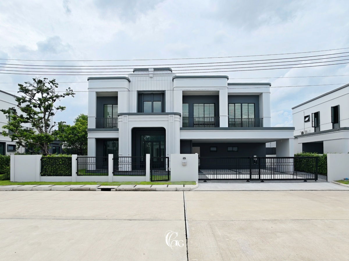รูป บ้านใหม่ มือ 1 ดีไซน์สไตล์ Modern Art Deco หรูหรา ฟังก์ชันลงตัว - รูปที่ 1/26