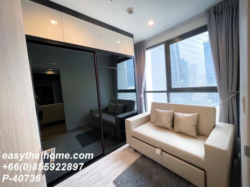รูป P-40736 ให้เช่าคอนโด ไอดีโอ โมบิ พระราม 9 Huai Khwang, Bangkok พร้อมอยู่ ราคาถูก Line Id @easythaihome 085-592-2897 - รูปที่ 10/11