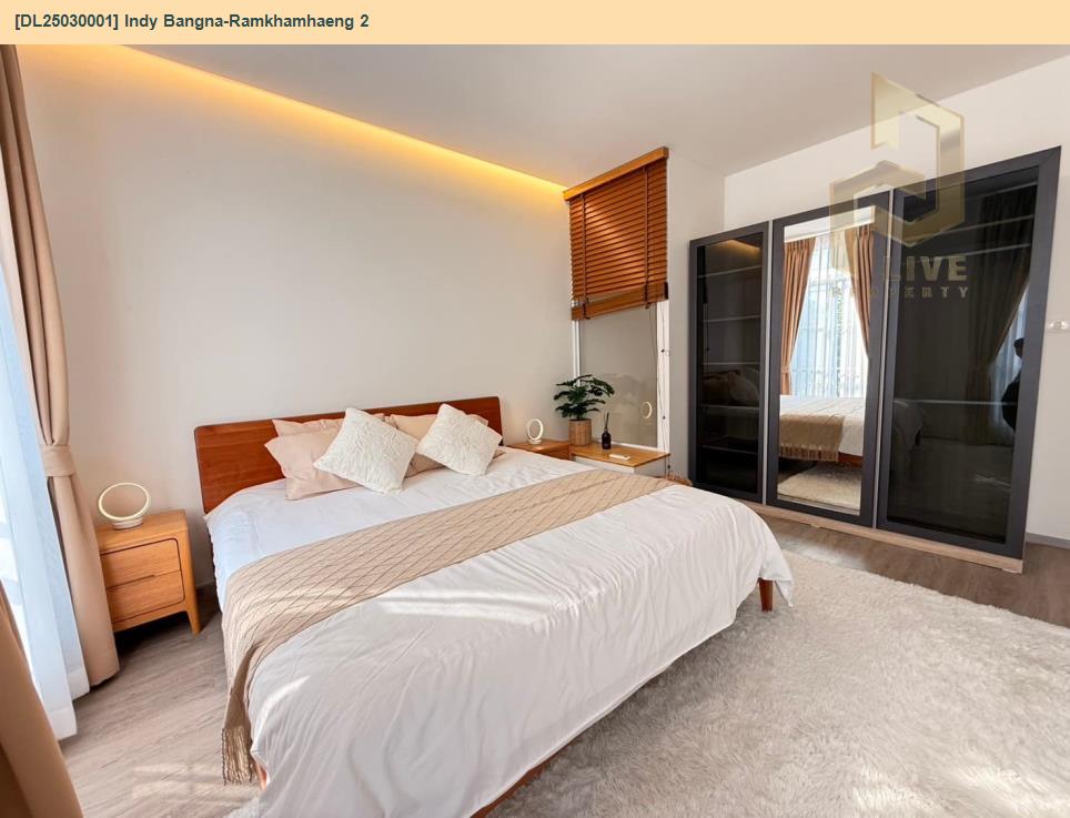 รูป DL25030001 ให้เช่าคอนโด อินดี้ บางนา-รามคำแหง 2 (Indy Bangna-Ramkhamhaeng 2) ใกล้ BTS บางนา พร้อมเข้าอยู่ โทรด่วน 0638692663 LineID @655ebbvc - รูปที่ 3/15