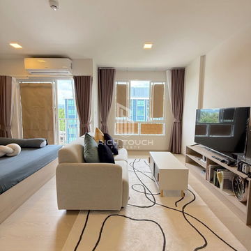 Dcondo Sand ให้เช่า วิวสวน เครื่องใช้ไฟฟ้าจัดเต็ม