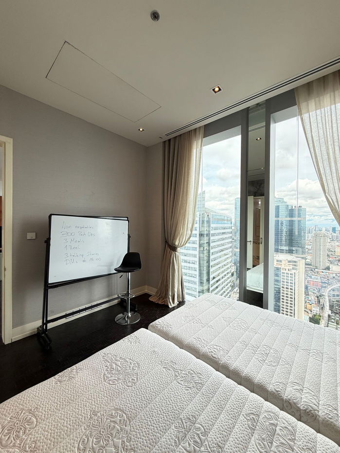 รูป ให้เช่าคอนโดหรู King Power MahaNakhon 2 ห้องนอน 124 ตรม เฟอร์ครบ พร้อมเข้าอยู่ - รูปที่ 9/15