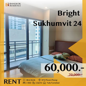 Bright Sukhumvit 24💫Luxury Living at the Best Price 🌟Near BTS Phrom Phong