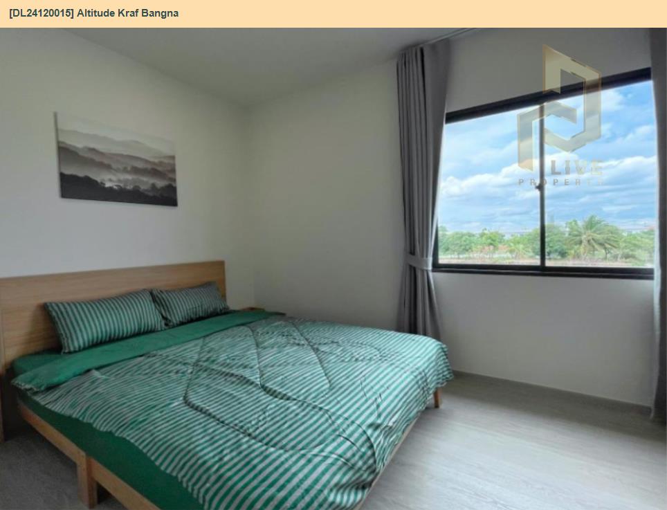 picture DL24120015 Condo for rent, Altitude Kraf Bangna near BTS Bang Na, ready to move in, call urgently 0656133286 LineID @655ebbvc - 3/9