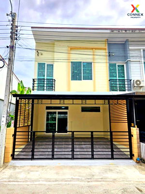 Townhouses for sale Summit Electronic Components  : For Sale Townhouse/Townhome  , Gusto Townhome Bangna - Suvarnabhumi , wide frontage , newly renovated , Sisa Chorakhe Noi , Bang Sao Thong , Samut Prakarn , CX-128815 ✅ Live chat with us ADD LINE @connexproperty ✅ 
