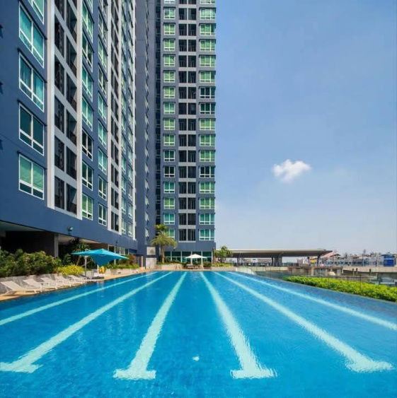 รูป ปล่อยเช่า เดอะ เมโทรโพลิส สำโรง อินเตอร์เชนจ์ ห้องน่าอยู่ ชั้น 17 - รูปที่ 12/15