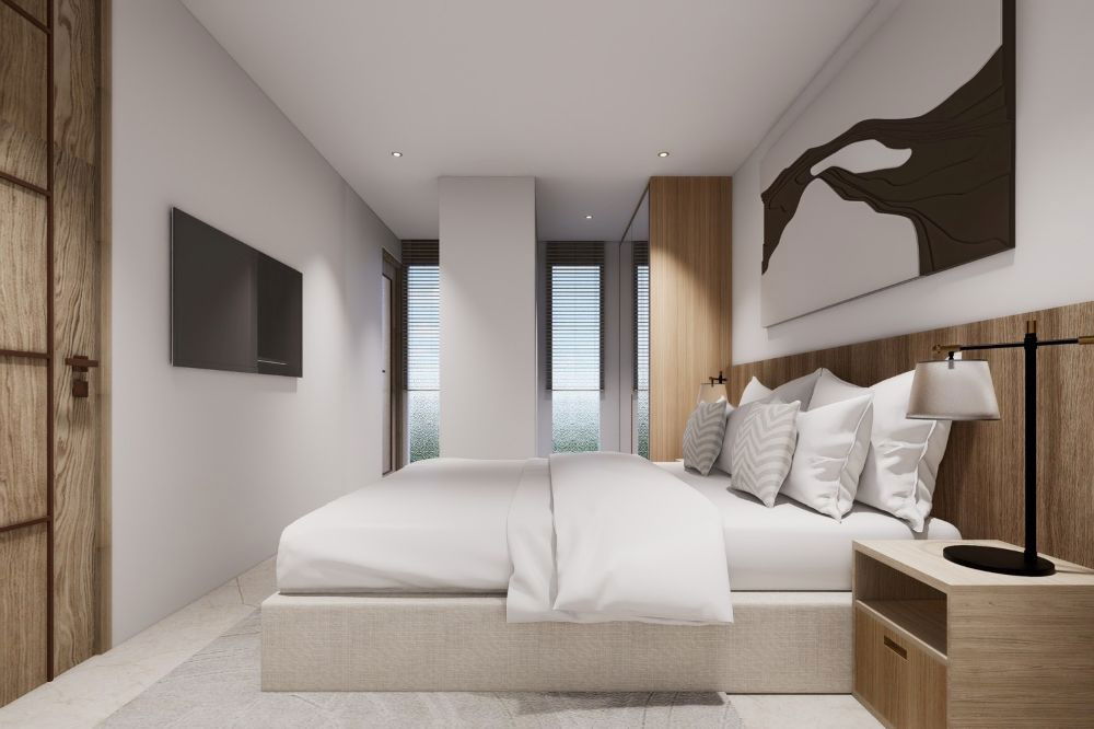รูป ขาย Pool Villa หมู่บ้านสวนเนรมิต 5 ตกแต่งครบ ใกล้Robinson Lifestyle Thalang เพียง 5 นาที  - รูปที่ 16/22