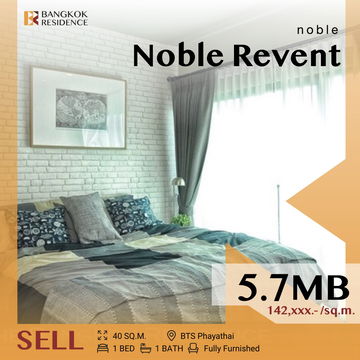 Noble Revent 🔥Luxury Living in the Heart of Bangkok🌟Near BTS Phaya Thai