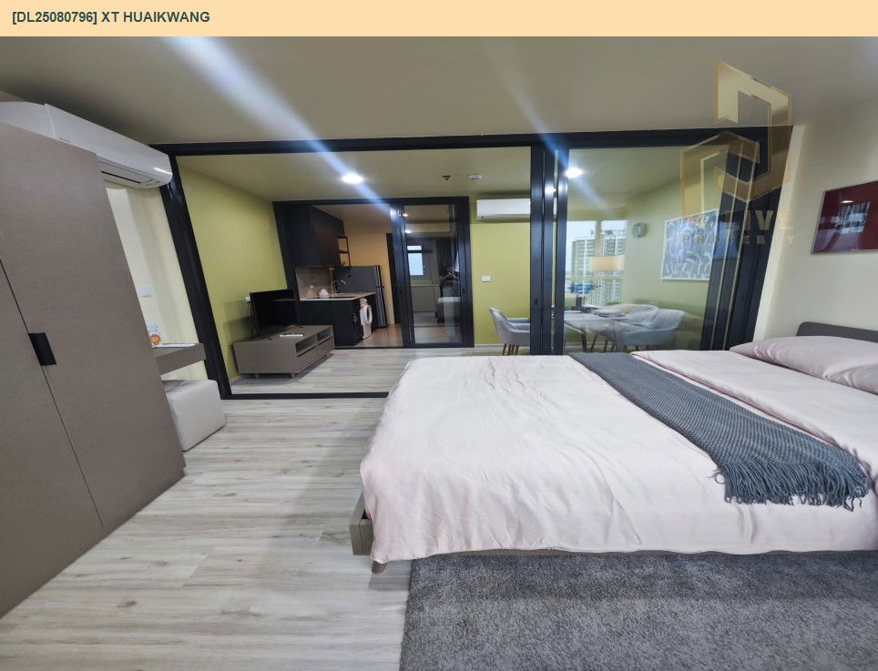 picture DL25080796 Condo for rent, XT HUAIKWANG near MRT ห้วยขวาง, ready to move in, call urgently 0656133286 LineID @534wlwof - 8/13