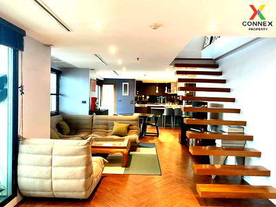 Condos for rent : For Rent Condo , Sukhumvit Suite , Duplex , Penthouse , nice view , high floor , corner unit , BTS-Nana , Khlong Toei Nuea , Watthana , Bangkok , CX-128427 ✅ Live chat with us ADD LINE @connexproperty ✅ 