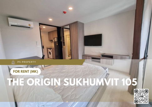 For rent ✨ The Origin Sukhumvit 105 ✨ Fully furnished and equipped, near BTS Bearing