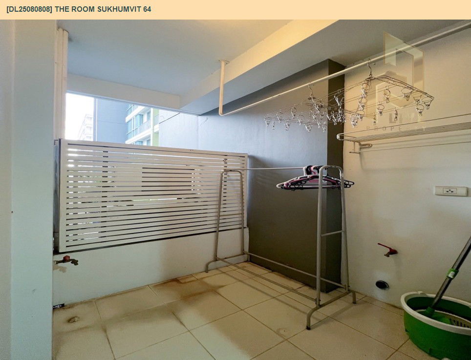 รูป DL25080808 ให้เช่าคอนโด เดอะ รูม สุขุมวิท 64 (The Room Sukhumvit 64) ใกล้ BTS ปุณณวิธี พร้อมเข้าอยู่ โทรด่วน 0638692663 LineID @655ebbvc - รูปที่ 7/10