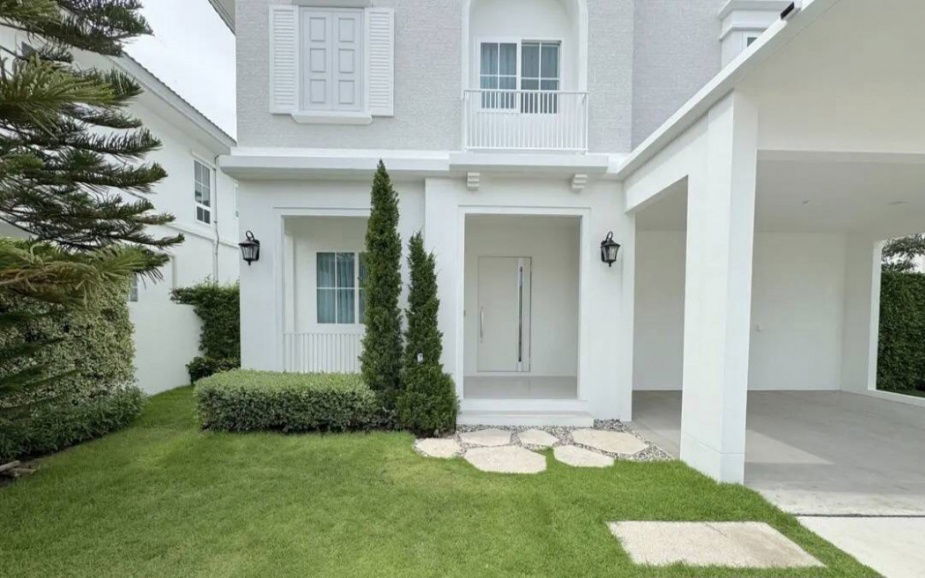 picture Baan Chaiyapruek Bangna Km 15, first rental, brand new house, ready to move in, owner of Land and Houses project. - 2/4