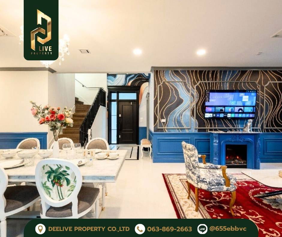 picture DLH-0001 for sale, Nantawan Rama 9 New Krungthepkreetha  ready to move in, call urgently 0638692663 LineID@655ebbvc - 4/17