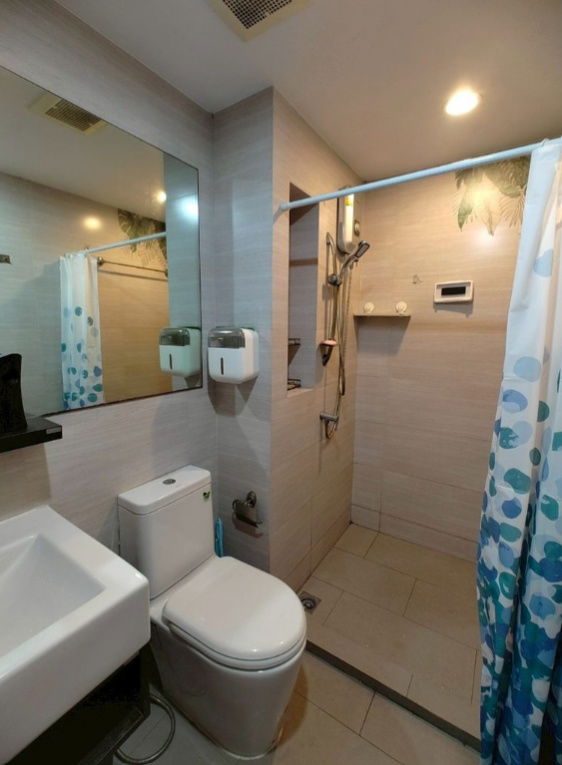 รูป Living Nest รามคำแหง เฟอร์นิเจอร์ครบ เครื่องใช้ไฟฟ้าครบ พร้อมอยู่   32 ตร.ม. | 1 ห้องนอน | 1 ห้องน้ำ | ระเบียง2ชั้น  🏢 ชั้น 2 | ตึก C |  - รูปที่ 8/10