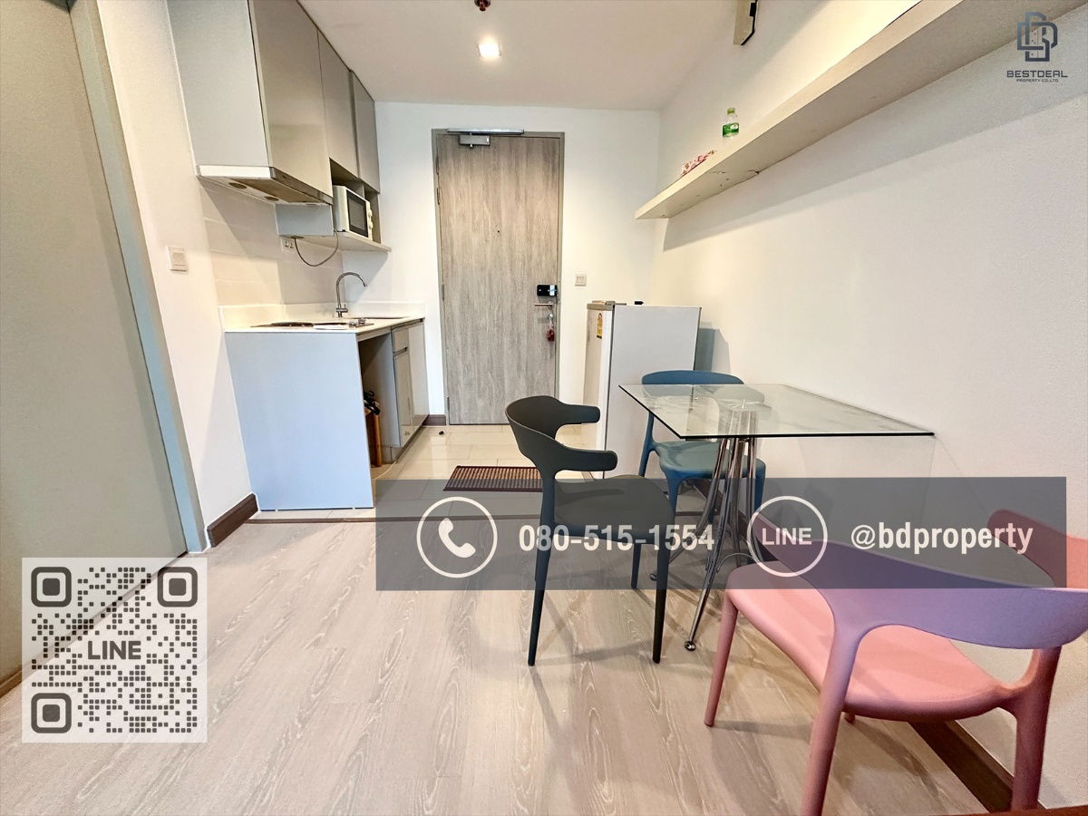 picture BESTDEAL FOR RENT  1 Bedroom  31 sqm. Special Price 15k/Month “IDEO MOBI RAMA 9” Near Phraram Kao 9 MRT Station 80 meters. - 3/11