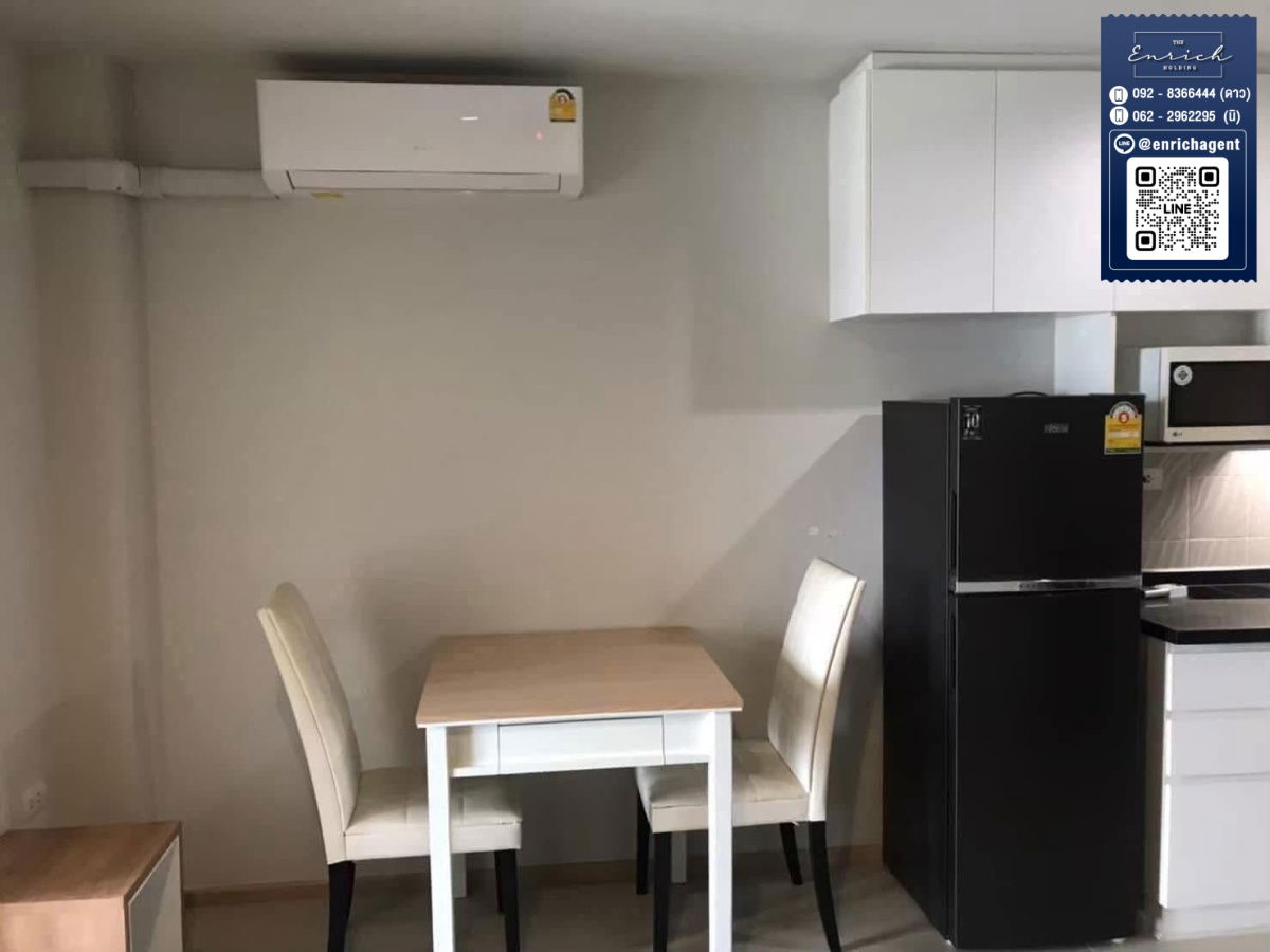 picture 💙For rent Rich Park @Taopoon Interchange, complete with electrical appliances, MRT Tao Poon💙 Call 062-2962295 Ni // Line ID: @enrichagent - 5/9