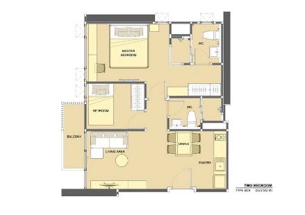 รูป Life Ratchadapisek  ☎️ 56 sqm ‼️only 32,000/month‼️ 2Bed 2 Bath🔥 Renovated Condo NOW AVAILABLE 🔆✅ - รูปที่ 12/12