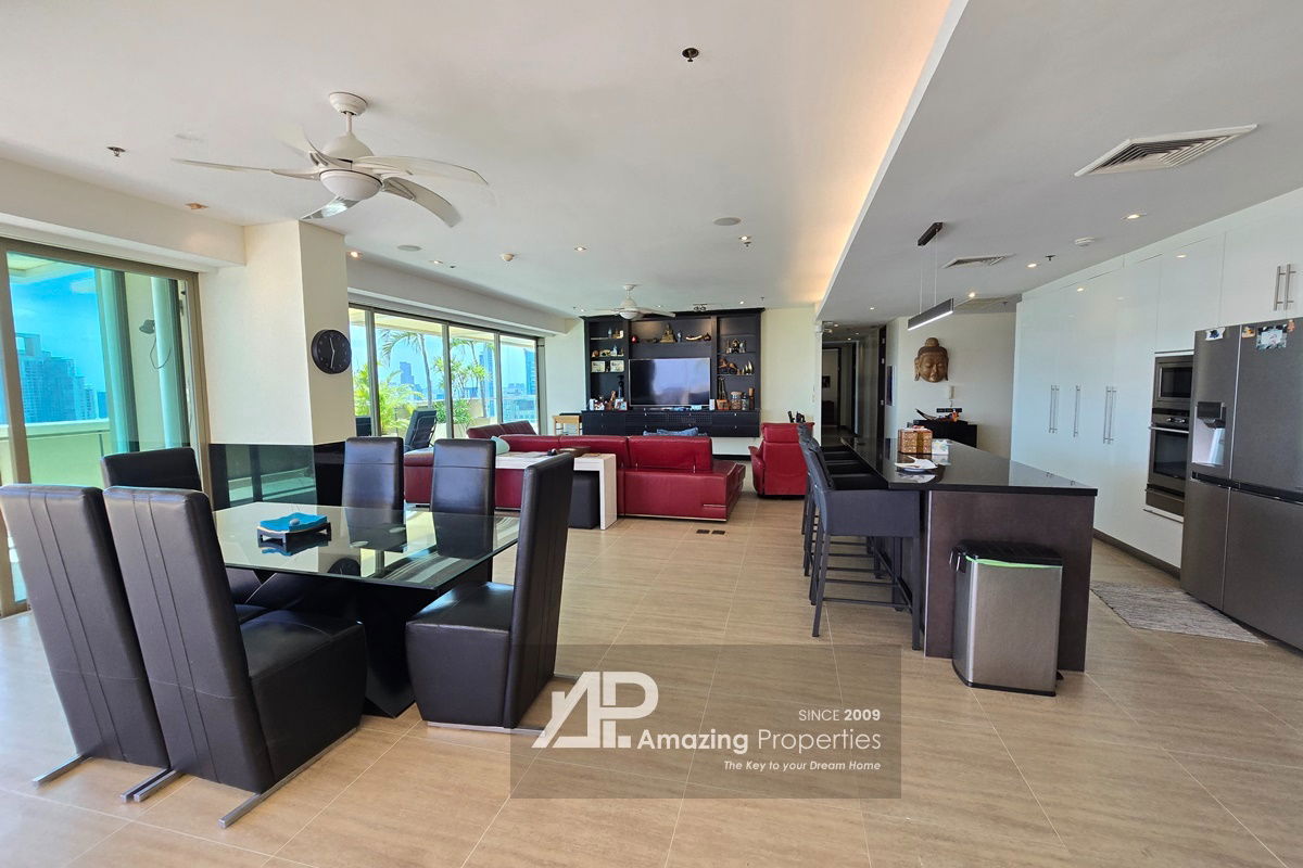 รูป Asoke Penthouse with Benchakitti Park Views - รูปที่ 6/14