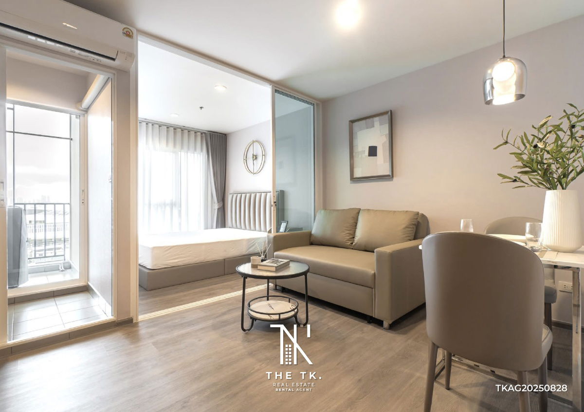 รูป ให้เช่าคอนโด Regent Home Bangna ขนาด 28 ตร.ม. 1 ห้องนอน 1 ห้องน้ำ ใกล้ BTS บางนา | ติดต่อคุณทีเค Line ID @637ilhsj - รูปที่ 4/15
