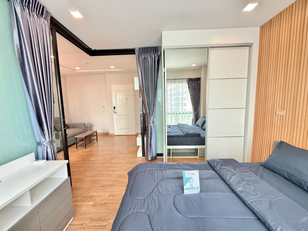 รูป 1bed เมลเบิร์น ราคาดีมาก เพียง 9,000 บาท ชั้น5 เฟอร์ครบ มีเครื่องซักผ้าทำอาหารได้ โซฟาbedปรับนอนได้ - รูปที่ 5/30