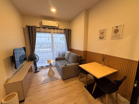 For rent Sim Rama 3, Chao Phraya River view + Bhumibol Bridge