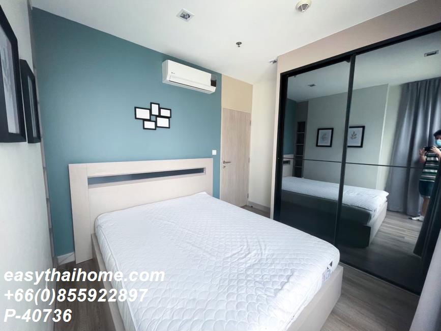 รูป P-40736 ให้เช่าคอนโด ไอดีโอ โมบิ พระราม 9 Huai Khwang, Bangkok พร้อมอยู่ ราคาถูก Line Id @easythaihome 085-592-2897 - รูปที่ 9/11