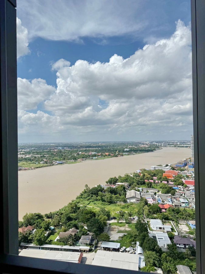 รูป ให้เช่า The Politan Aqua ห้องวิวแม่น้ำเจ้าพระยา มี* เครื่องซักผ้าฝาหน้า LG 9 กก  - รูปที่ 12/20