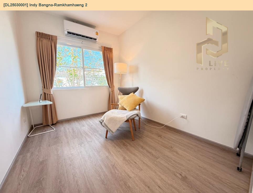 รูป DL25030001 ให้เช่าคอนโด อินดี้ บางนา-รามคำแหง 2 (Indy Bangna-Ramkhamhaeng 2) ใกล้ BTS บางนา พร้อมเข้าอยู่ โทรด่วน 0638692663 LineID @655ebbvc - รูปที่ 13/15