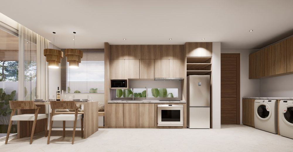 รูป ขาย Pool Villa หมู่บ้านสวนเนรมิต 5 ตกแต่งครบ ใกล้Robinson Lifestyle Thalang เพียง 5 นาที  - รูปที่ 6/22