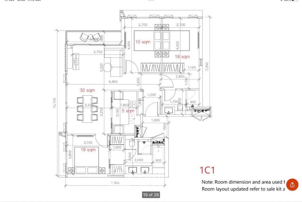 รูป คอนโด 3-ห้องนอน ที่ วิสซ์ดอม เดอะ ฟอเรสเทียส์ ใน บางแก้ว (ID 1774518) - รูปที่ 30/31