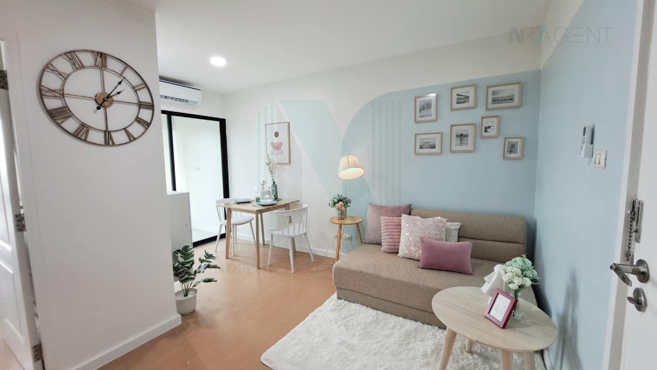 รูป ให้เช่าคอนโด ไอ คอนโด สุขุมวิท 103 อาคาร 1 ชั้น 7 1 ห้องนอน ขนาด 31.00 ตรม ใกล้ โรงเรียนนานาชาติ Berkly - รูปที่ 3/8