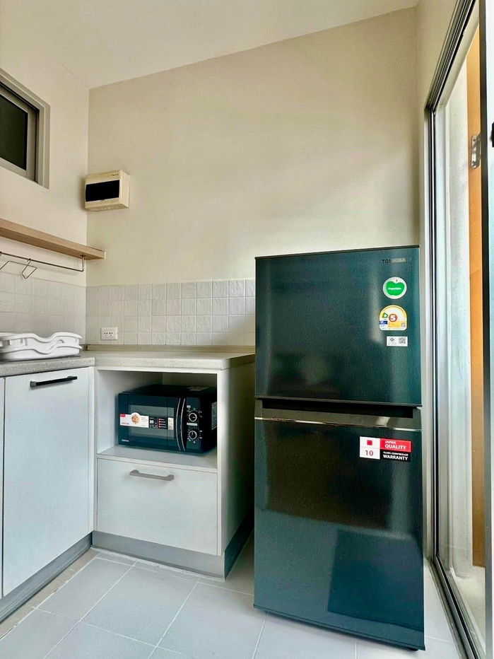 รูป code : B174 ให้เช่าคอนโด มายคอนโด สุขุมวิท 103 (My Condo Sukhumvit 103) | ห้องรีโนเวทใหม่ แกะกล่อง! ขนาดใหญ่ 35 ตร.ม. พร้อมเข้าอยู่ - รูปที่ 6/9