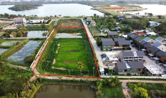 รูป ขายที่ดินสวยทำเลดี เนื้อที่ 6 ไร่ 1 งาน 83 ตร.ว ในเมืองขอนแก่น - รูปที่ 2/5