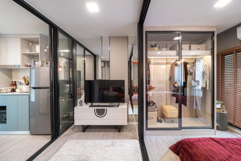 🟢For Rent🟢KAVE SEED Kaset, beautiful room, fully furnished! 📱ADD LINE @nathong97 (Reply ⚡ 24 Hr) P1202