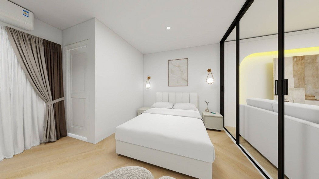 รูป ขายคอนโด​ Ratchada​ City​ Condo​ 32 ตร.ม​ 1 นอ​น​ 1 น้ำ​ ตึก​ C​ ชั้น​ 5​ ใกล้​ MRT​ ห้วยขวาง - รูปที่ 3/4