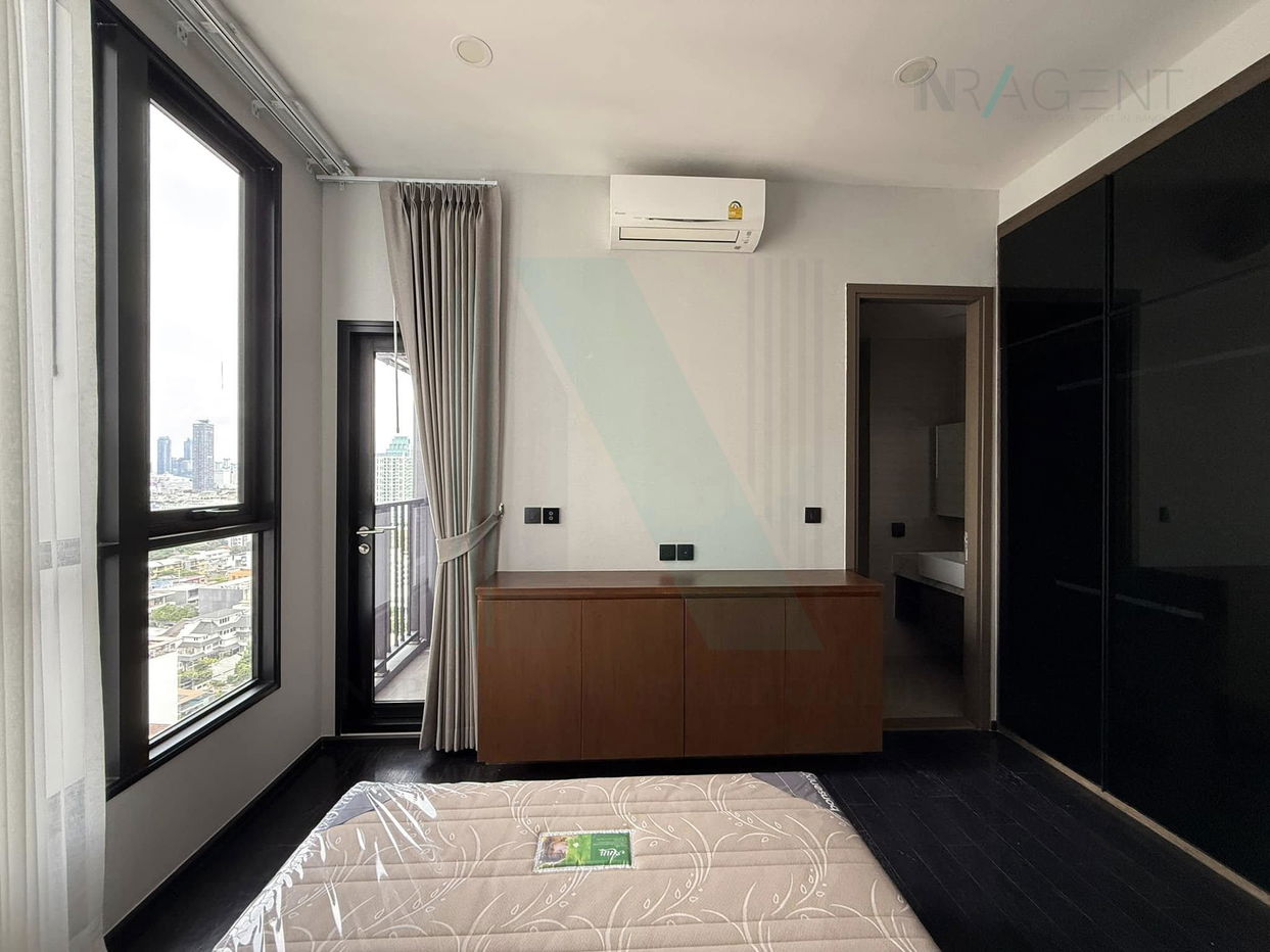 รูป 🚩 ให้เช่าคอนโด พาร์ค ออริจิ้น ทองหล่อ อาคาร 2 ชั้น 21 1 ห้องนอน ขนาด 36 ตรม ใกล้ ดองกิ มอลล์ ทองหล่อ - รูปที่ 3/8