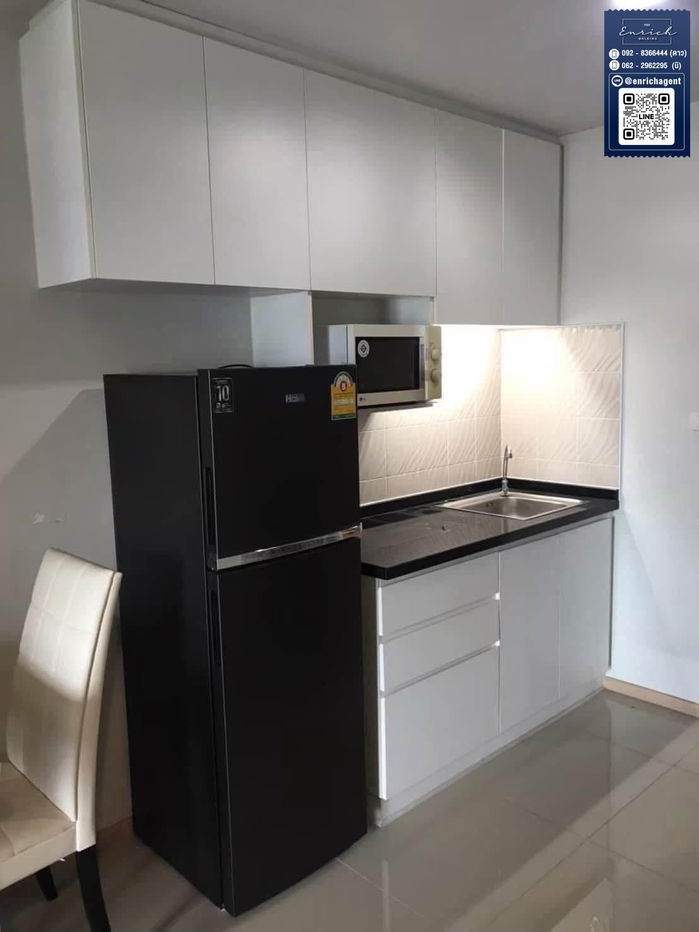 picture 💙For rent Rich Park @Taopoon Interchange, complete with electrical appliances, MRT Tao Poon💙 Call 062-2962295 Ni // Line ID: @enrichagent - 3/9
