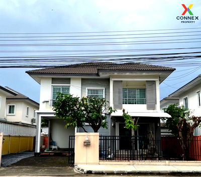 บ้านเดี่ยวให้เช่า : เช่าบ้าน  พฤกษาวิลเลจ ซีนเนอรี่ รัตนาธิเบศร์ – บางใหญ่ เสาธงหิน บางใหญ่ นนทบุรี CX-129353 ✅ ทักไลน์ @connexproperty ตอบทันที ทีมงานมืออาชีพ ✅ 