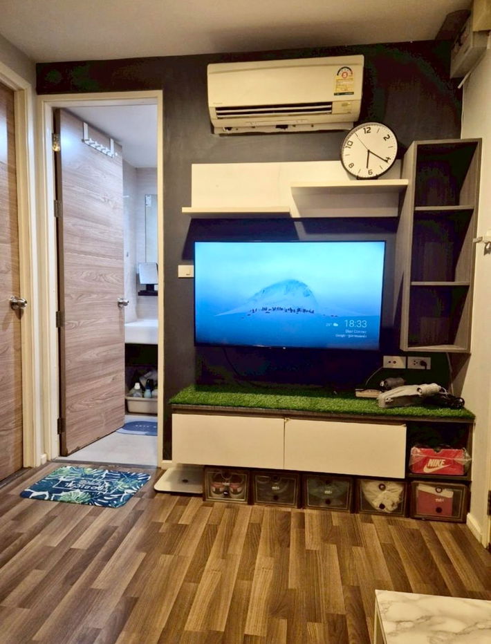 รูป code : B202 ให้เช่าคอนโด ลิฟวิ่งเนสท์ รามคำแหง (Living Nest Ramkhamhaeng) | ชั้น 2 ตึก C ห้องตกแต่งครบ ใกล้ MRT แยกลำสาลี เดินทางสะดวก - รูปที่ 2/8