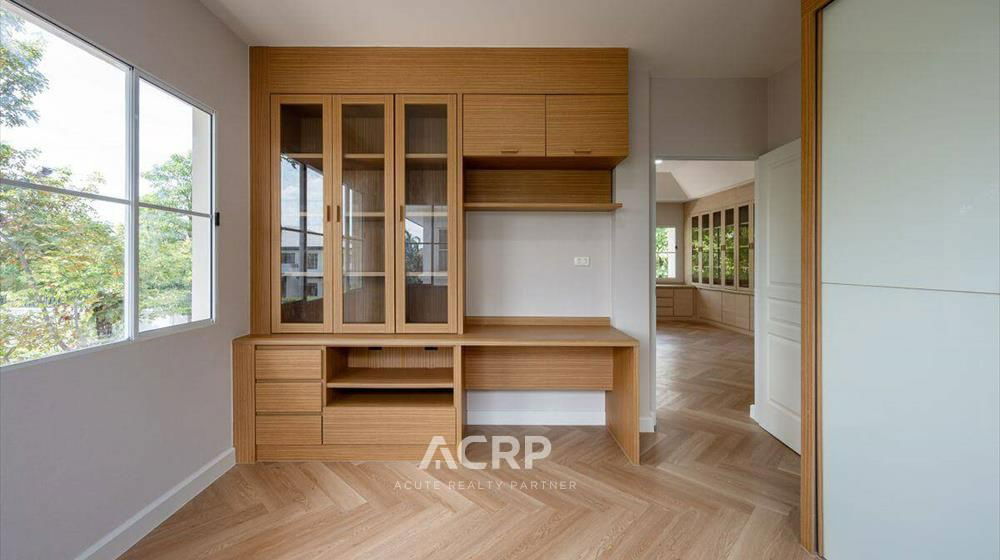 picture 2-story detached house for sale, completely renovated, in Nantawan, Suan Luang Rama IX, with additional decoration and additions. - 15/16