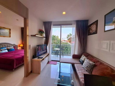 ⛵ Riviera Wongamt ⛵ Pool view / 2F / 1bedroom >> THB20,000/month彡w