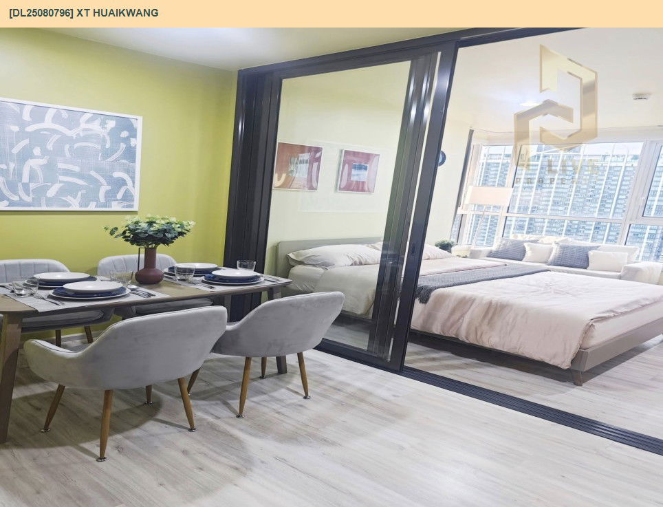 picture DL25080796 Condo for rent, XT HUAIKWANG near MRT ห้วยขวาง, ready to move in, call urgently 0656133286 LineID @534wlwof - 6/13